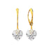 Sudraba auskari "Mīļais Valentīns" ar Swarovski™ kristāliem
